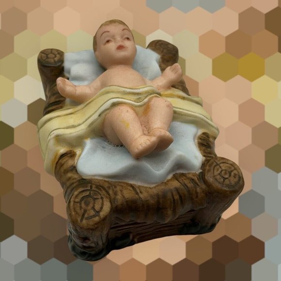 Nativity Christ Child By Thomas Kinkade Hawthorne Village 2007 Replacement Figur - Picture 15 of 15